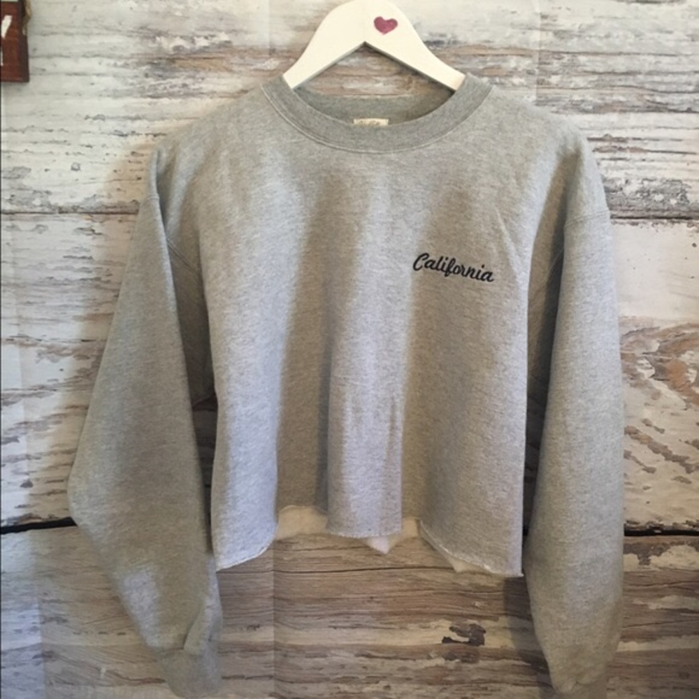 Brandy Melville cropped California sweater